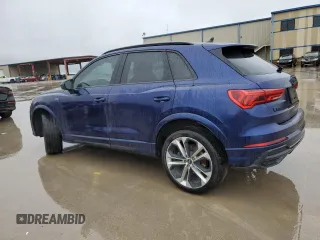 2022 Audi Q3 S line Premium Plus with VIN WA1EECF36N1062783, listed as a Copart auction lot 51578425 with 110,454 mi miles and Clean title. Bid and sale history available at DreamBid. Image 2.