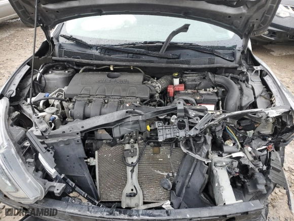 2019 Nissan Sentra SV with VIN 3N1AB7AP0KY279741, listed as a Copart auction lot 47864045 with 0 mi miles and Salvage Title. Bid and sale history available at carsss.com. Image 13.