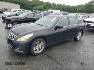 2012 Infiniti G25 x z VIN JN1DV6AR6CM860763, wystawiony jako Copart lot #60118655 z przebiegiem 182 446 mil mil oraz Szkoda całkowita • Salvage title. Historia ofert i sprzedaży dostępna na DreamBid. Obrazek 1.