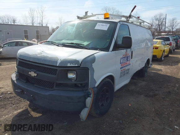 2004 Chevrolet Express Cargo z VIN 1GCFG15X741224268, wystawiony jako IAAI lot #41788116 z przebiegiem Nie podano mil oraz . Historia ofert i sprzedaży dostępna na DreamBid. Obrazek 2.
