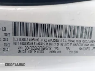 2015 Dodge Journey SXT with VIN 3C4PDDBG9FT600712, listed as a IAAI auction lot 42090741 with 111,741 mi miles and . Bid and sale history available at DreamBid. Image 9.