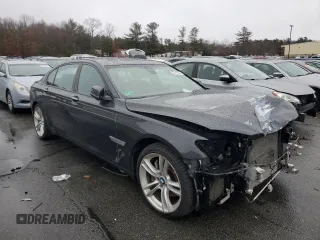 2015 BMW 7 Series 740Li xDrive with VIN WBAYF4C51FGS99169, listed as a Copart auction lot 37415003 with 82,826 mi miles. Bid and sale history available at carsss.com. Image 4.