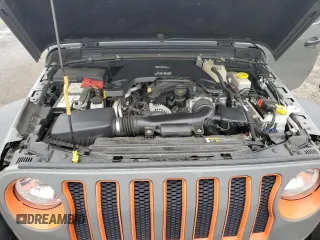2019 Jeep Wrangler Unlimited Sport S with VIN 1C4HJXDG4KW621287, listed as a Copart auction lot 63123175 with 86,412 mi miles and Salvage title. Bid and sale history available at DreamBid. Image 12.