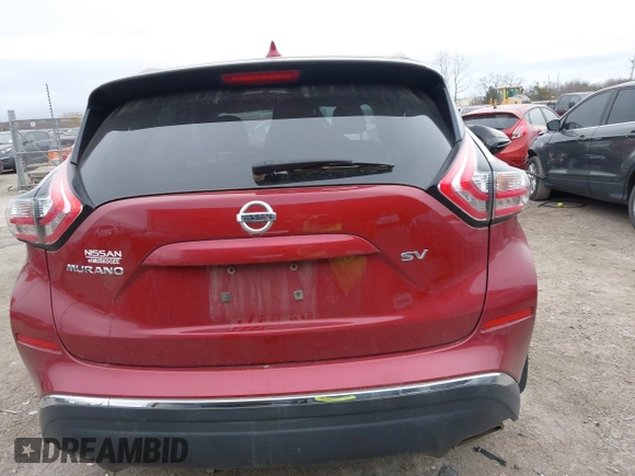 2018 Nissan Murano S z VIN 5N1AZ2MG3JN111929, wystawiony jako IAAI lot #41088425 z przebiegiem 211 841 mil mil oraz . Historia ofert i sprzedaży dostępna na DreamBid. Obrazek 17.