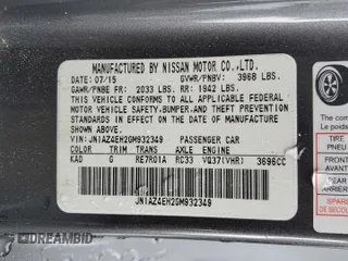 2016 Nissan 370Z with VIN JN1AZ4EH2GM932349, listed as a Copart auction lot 66169073 with 50,357 mi miles. Bid and sale history available at carsss.com. Image 12.