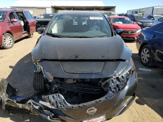 2025 Nissan LEAF SV Plus with VIN 1N4CZ1CV6SC557910, listed as a Copart auction lot 73062344 with 247 mi miles and Salvage Title. Bid and sale history available at carsss.com. Image 5.