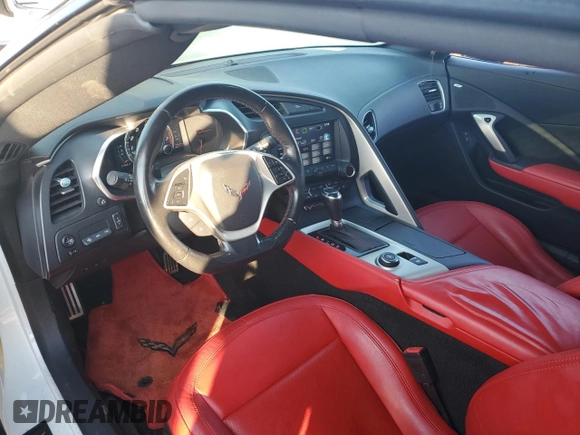 2016 Chevrolet Corvette Z51 2LT with VIN 1G1YK3D75G5116449, listed as a Copart auction lot 71493324 with 67,486 mi miles and Clean Title. Bid and sale history available at carsss.com. Image 8.