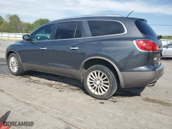 2012 Buick Enclave Leather with VIN 5GAKRCED1CJ313893, listed as a Copart auction lot 53866585 with 204,405 mi miles and Clean Title. Bid and sale history available at carsss.com. Image 2.