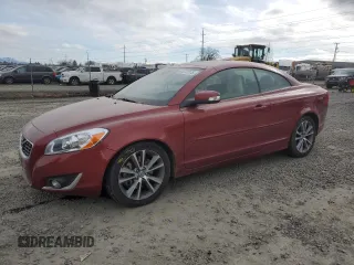 2013 Volvo C70 T5 with VIN YV1672MC5DJ139251, listed as a Copart auction lot 43377235 with 34,588 mi miles and Salvage Title. Bid and sale history available at carsss.com. Image 1.