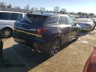 2017 Lexus RX with VIN 2T2BZMCA2HC131986, listed as a Copart auction lot 44829393 with 0 mi miles and Non Repairable. Bid and sale history available at carsss.com. Image 3.