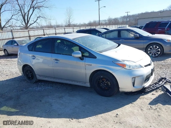 2012 Toyota Prius One with VIN JTDKN3DU4C1573720, listed as a IAAI auction lot 41766692 with NaN miles. Bid and sale history available at carsss.com. Image 14.