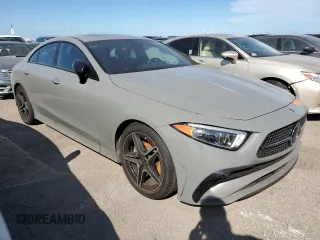 2023 Mercedes-Benz CLS with VIN W1K2J5KB6PA112703, listed as a Copart auction lot 76171464 with 0 mi miles and Non Repairable. Bid and sale history available at carsss.com. Image 4.