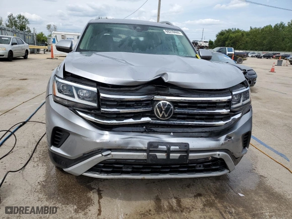 2021 Volkswagen Atlas 3.6L V6 SEL with VIN 1V2BR2CA8MC563864, listed as a Copart auction lot 68318444 with 78,677 mi miles and Salvage Title. Bid and sale history available at carsss.com. Image 5.