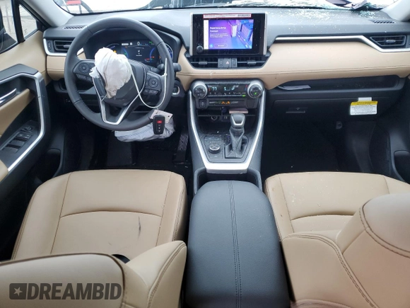 2024 Toyota RAV4 Hybrid XLE Premium with VIN 4T3B6RFVXRU157719, listed as a Copart auction lot 44658025 with 7,047 mi miles and Salvage Title. Bid and sale history available at carsss.com. Image 8.