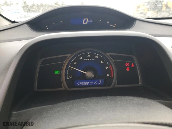 2008 Honda Civic Cpe LX with VIN 2HGFG11648H002311, listed as a Copart auction lot 43299315 with 520,038 mi miles and Non Repairable. Bid and sale history available at carsss.com. Image 9.