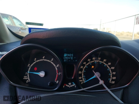 2018 Ford Fiesta SE with VIN 3FADP4BJ2JM124737, listed as a IAAI auction lot 41355279 with 95,470 mi miles. Bid and sale history available at carsss.com. Image 7.