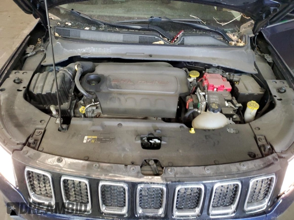2021 Jeep Compass Latitude with VIN 3C4NJDBB4MT575641, listed as a Copart auction lot 50265635 with 29,347 mi miles and Salvage title. Bid and sale history available at DreamBid. Image 11.