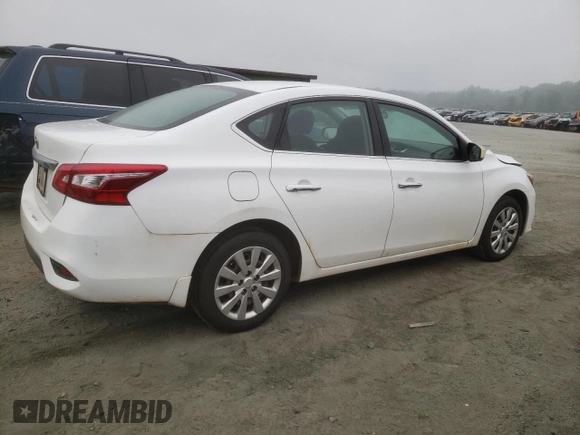 2017 Nissan Sentra S with VIN 3N1AB7AP5HY294244, listed as a Copart auction lot 59719275 with 166,506 mi miles and Salvage title. Bid and sale history available at DreamBid. Image 3.