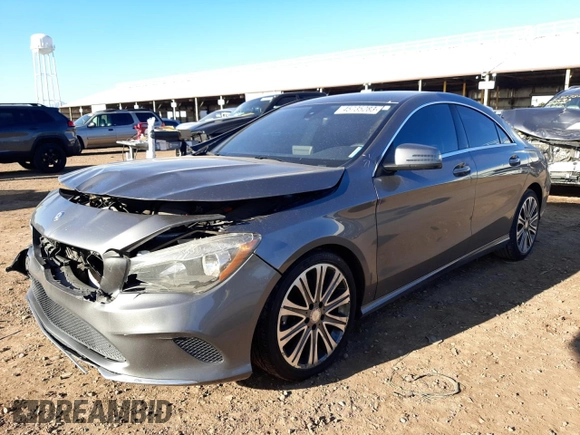 2017 Mercedes-Benz CLA with VIN WDDSJ4EB0HN451957, listed as a Copart auction lot 45735283 with 86,701 mi miles. Bid and sale history available at carsss.com. Image 1.