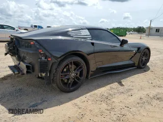 2014 Chevrolet Corvette Z51 3LT with VIN 1G1YM2D72E5102963, listed as a Copart auction lot 54023575 with 99,573 mi miles and Salvage title. Bid and sale history available at DreamBid. Image 3.