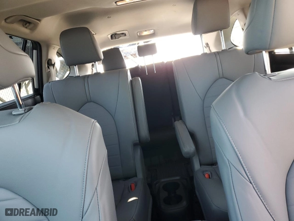 2023 Toyota Highlander Hybrid XLE with VIN 5TDKBRCH3PS601659, listed as a Copart auction lot 87937795 with 18,042 mi miles and Salvage Title. Bid and sale history available at carsss.com. Image 10.