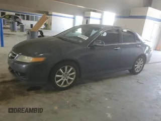 2008 Acura TSX Nav with VIN JH4CL96918C010219, listed as a Copart auction lot 62650535 with 177,732 mi miles and Salvage title. Bid and sale history available at DreamBid. Image 1.