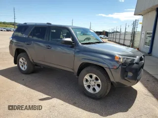 2022 Toyota 4Runner SR5 with VIN JTEMU5JR2N6008066, listed as a Copart auction lot 66622614 with 24,378 mi miles and Salvage title. Bid and sale history available at DreamBid. Image 4.