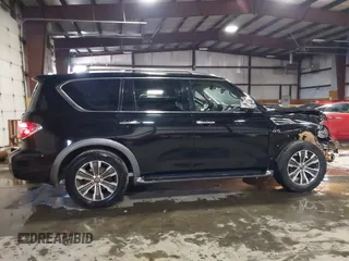 2020 Nissan Armada SL with VIN JN8AY2NC1L9615589, listed as a IAAI auction lot 41707641 with 95,887 mi miles. Bid and sale history available at carsss.com. Image 14.