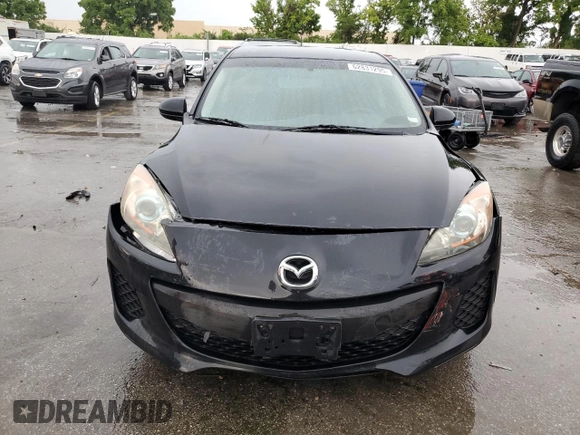 2013 Mazda 3 i Touring with VIN JM1BL1L73D1761247, listed as a Copart auction lot 62831295 with 142,184 mi miles and Salvage title. Bid and sale history available at DreamBid. Image 5.