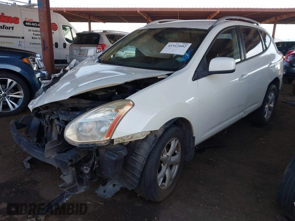 2009 Nissan Rogue SL with VIN JN8AS58T29W060645, listed as a IAAI auction lot 41912602 with 182,482 mi miles and . Bid and sale history available at DreamBid. Image 18.