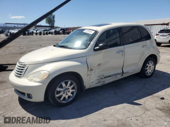 2006 Chrysler PT Cruiser Limited с VIN 3A8FY68846T203896, выставлен на аукционе Copart как лот 57259065 с пробегом 74 701 миль миль и Списание • Salvage title. История ставок и продаж доступна на DreamBid. Изображение 1.