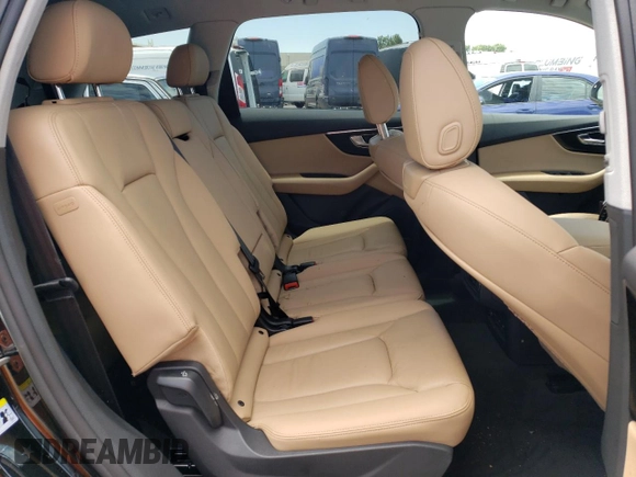 2022 Audi Q7 Premium Plus with VIN WA1LJBF75ND010480, listed as a Copart auction lot 59338214 with 14,851 mi miles and Salvage title. Bid and sale history available at DreamBid. Image 10.