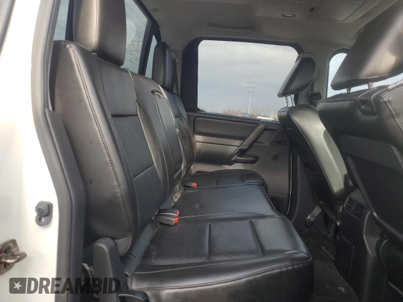 2014 Nissan Titan S with VIN 1N6AA0EC7EN503648, listed as a Copart auction lot 86517824 with 82,556 mi miles and Salvage Title. Bid and sale history available at DreamBid. Image 10.