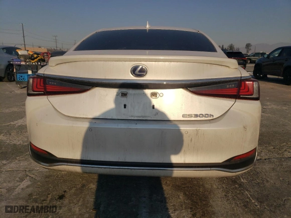 2021 Lexus ES with VIN 58ADA1C1XMU007288, listed as a Copart auction lot 85574554 with 53,242 mi miles and Salvage Title. Bid and sale history available at carsss.com. Image 6.