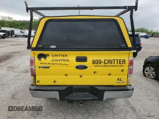 2014 Ford F-150 XL with VIN 1FTMF1CM9EKD28260, listed as a Copart auction lot 53621295 with 130,376 mi miles and Salvage Title. Bid and sale history available at carsss.com. Image 6.