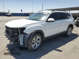 2021 Volkswagen Atlas SE z VIN 1V2WR2CA6MC566361, wystawiony jako Copart lot #52415285 z przebiegiem 84 488 mil mil oraz Szkoda całkowita • Salvage title. Historia ofert i sprzedaży dostępna na DreamBid. Obrazek 1.