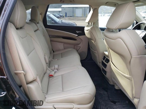 2017 Acura MDX w/Technology Pkg with VIN 5FRYD4H5XHB028026, listed as a Copart auction lot 36261373 with 146,341 mi miles. Bid and sale history available at carsss.com. Image 11.