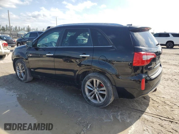 2014 Kia Sorento SX with VIN 5XYKWDA78EG475097, listed as a Copart auction lot 52358455 with 161,812 mi miles and Clean Title. Bid and sale history available at carsss.com. Image 2.