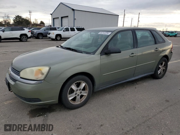 2005 Chevrolet Malibu Maxx LS with VIN 1G1ZT64835F322632, listed as a Copart auction lot 80243294 with 200,641 mi miles and Salvage Title. Bid and sale history available at carsss.com. Image 1.