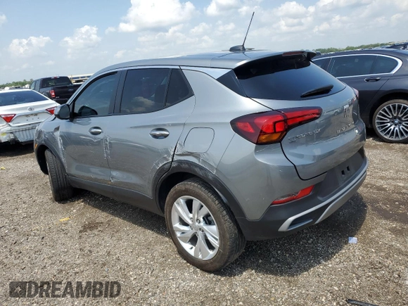 2024 Buick Encore GX Preferred with VIN KL4AMCSL7RB216859, listed as a Copart auction lot 53822495 with 23,712 mi miles and Salvage title. Bid and sale history available at DreamBid. Image 2.