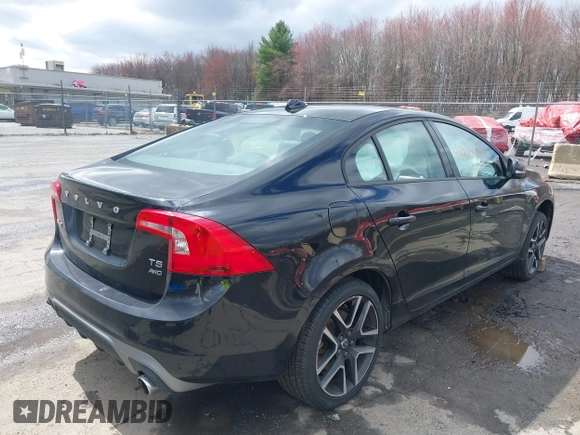 2018 Volvo S60 Dynamic with VIN YV140MTLXJ2459745, listed as a IAAI auction lot 41988052 with 133,268 mi miles. Bid and sale history available at carsss.com. Image 4.