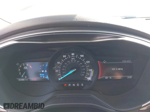 2020 Ford Fusion SE with VIN 3FA6P0T96LR179655, listed as a IAAI auction lot 41796399 with 54,089 mi miles and . Bid and sale history available at DreamBid. Image 7.