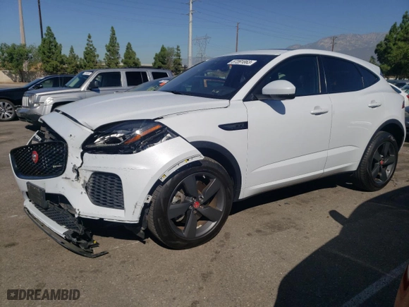 2020 Jaguar E-PACE Checkered Flag Edition with VIN SADF12FX6L1Z78948, listed as a Copart auction lot 67391863 with 31,828 mi miles. Bid and sale history available at carsss.com. Image 1.