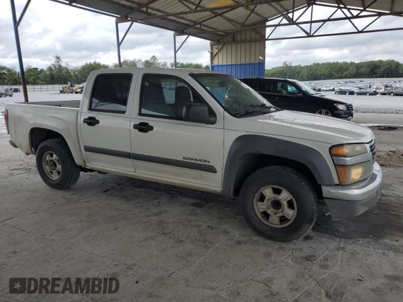 2005 GMC Canyon 1SC SLE Z85 with VIN 1GTCS136X58264722, listed as a Copart auction lot 71258604 with 257,667 mi miles and Salvage Title. Bid and sale history available at carsss.com. Image 4.