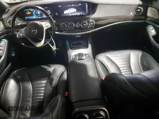 2019 Mercedes-Benz S 560 with VIN WDDUG8GB3KA432779, listed as a Copart auction lot 44884365 with 73,498 mi miles and Salvage Title. Bid and sale history available at DreamBid. Image 8.