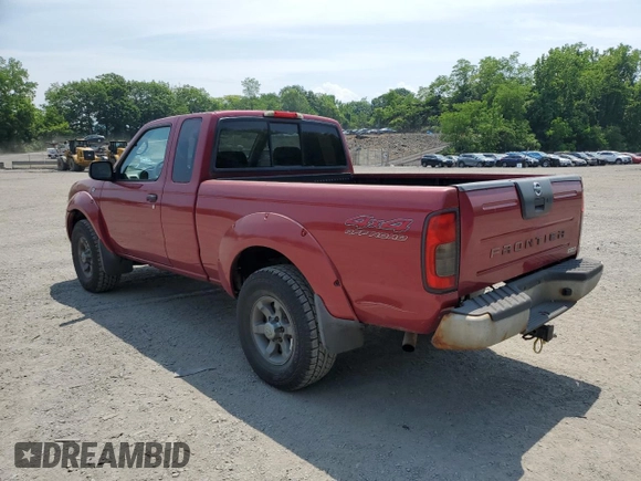 2003 Nissan Frontier XE with VIN 1N6ED26YX3C460026, listed as a Copart auction lot 59818595 with 140,306 mi miles and Clean title. Bid and sale history available at DreamBid. Image 2.