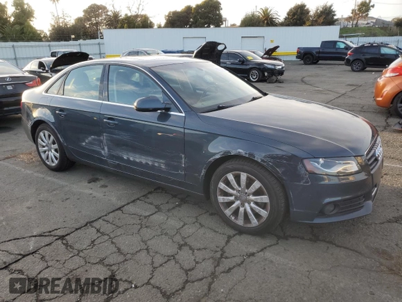 2011 Audi A4 2.0T Premium Plus with VIN WAUEFAFL0BN029318, listed as a Copart auction lot 85724974 with 89,770 mi miles and Salvage Title. Bid and sale history available at carsss.com. Image 4.