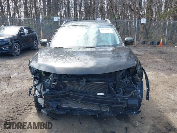 2016 Nissan Rogue SV with VIN KNMAT2MV0GP644922, listed as a IAAI auction lot 41881055 with 118,703 mi miles. Bid and sale history available at carsss.com. Image 12.