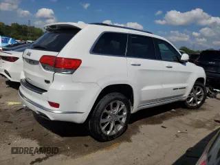 2021 Jeep Grand Cherokee Summit with VIN 1C4RJFJT6MC551487, listed as a Copart auction lot 68727254 with 47,280 mi miles and Salvage Title. Bid and sale history available at carsss.com. Image 3.