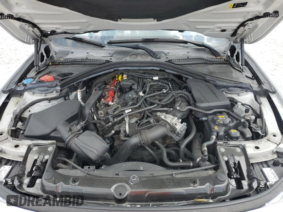 2018 BMW 3 Series 330i xDrive with VIN WBA8D9C50JEM33631, listed as a Copart auction lot 57595925 with 96,582 mi miles and Salvage title. Bid and sale history available at DreamBid. Image 11.